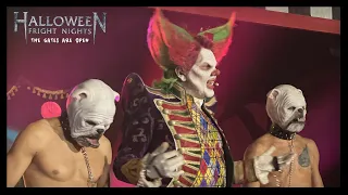 Halloween Fright Nights Eddie de Clown show 2022