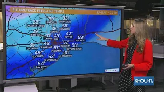 Houston cold front: Tracking freezing temperatures heading our way