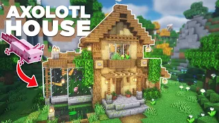 Axolotl House | Minecraft Tutorial