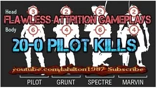 Titanfall Flawless Gameplays -|- 20-0 Kills to Deaths Attrition Tips 1080HD