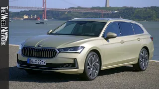 2024 Skoda Superb Combi | Ice Tea Yellow | Driving, Interior, Exterior