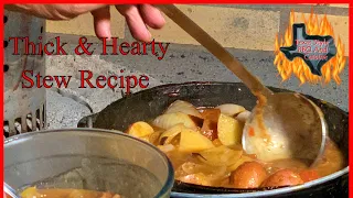 Dutch Oven Stew Recipe | Easy Slow Cooker Venison Recipes