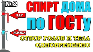 СПИРТ ДОМА ПО ГОСТУ!ОДНОВРЕМЕННЫЙ ОТБОР ГОЛОВ И ТЕЛА! ЦАРГА ПАСТЕРИЗАЦИИ РАБОТАЕТ НА УРА!ГХ АНАЛИЗЫ!