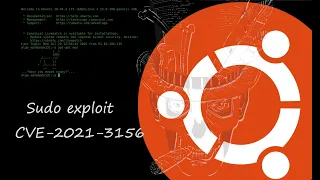 Sudo exploit CVE-2021-3156