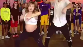 Dj Snake Loco Contigo Dance with pregnant woman