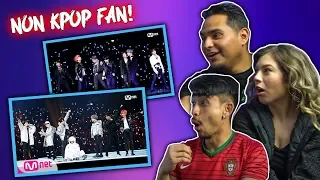 BTS Intro + Anpanman + Fake Love at 2018 MAMA in Japan - Non Kpop Fan Reaction! (converted?)