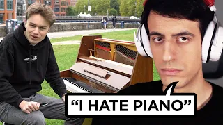 Davie504 declared WAR on piano... (response)