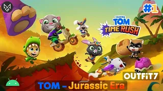 Talking Tom Time Rush | Tom - Jurassic Era | Android - Gameplay 1 | Micromojang | 408