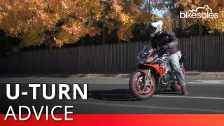 How to do a U-turn on a motorbike | bikesales