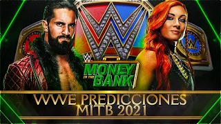 PREDICCIONES WWE Money in the Bank 2021 | GRANDES REGRESOS SORPRESAS 👀