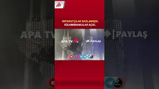 Sülhməramlılar separatçıların bağladığı yolu belə açdı - APA TV