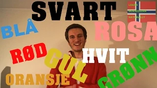 Norwegian Colors - Language Lesson - Norwegian & English Subtitles