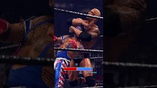 💥 REY MYSTERIO vs THE ROCK 💥 Part 2 WWE 2K24 #shorts #wwe #therock #reymysterio #wwe2k24 #viral