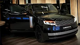 2024 Range rover P615sv King of exclusive Luxury SUV in detail exterior and interior