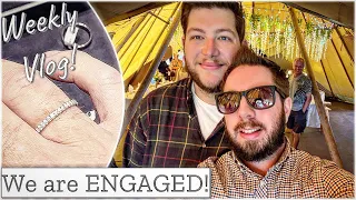 WE ARE ENGAGED! WEDDING VENUE SHOPPING & MORE! Elliot & Matt WEEKLY VLOG!