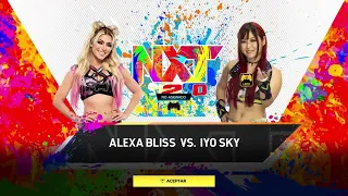 Iyo sky vs Alexa Bliss