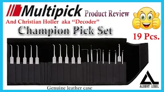 [521] Multipick 19pc Elite Champion pick set review and demo