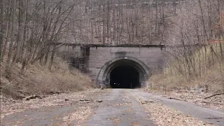 Abandoned PA Turnpike tunnel shenanigans.  wicked echo