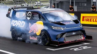 Watch the 1,400 HP Electric Ford SuperVan 4.2 Set New Tour Records at Mount Panorama.