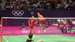 Fu Haifeng jump smash slow motion (Olympic 2012)