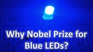 Why were Blue LEDs so hard to make? #blueled #led