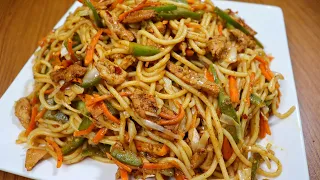 Spicy Chicken Spaghetti Recipe | Chicken & Vegetable Spaghetti | Quick & Delicious Spaghetti Recipe