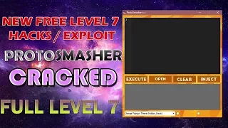 [UNPATCHED] ✅BEST ROBLOX HACK✅PROTOSMASHER level 7 ROBLOX EXPLOIT SCRIPT EXECUTOR CRACKED(DEC 10)