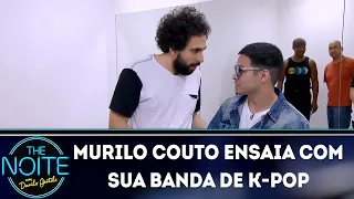 Murilo Couto ensaia com sua banda de K-POP  | The Noite (19/11/18)