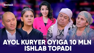 YANGI HAYOT - AYOL KURYER OYIGA 10 MLN ISHLAB TOPADI