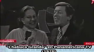 "Chabuca Granda" en vivo (1978) Panamericana TV