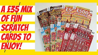 Mix of new scratch tickets for our lucky competition winners. Good luck Tom and Janet