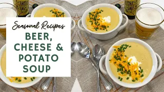 Beer, Cheese & Potato Soup - Fall Comfort Food 🍺🧀🥔 | RECIPE & COOK WITH ME