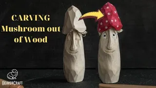 Carving a Mushroom Tutorial