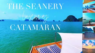 [4K] The Seanery Luxury Catamaran James Bond Island Tour Phuket Thailand April 2023