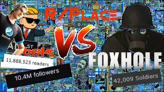 Foxhole vs. The World - The Battle of r/place