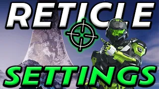 MOST VISIBLE RETICLE SETTINGS FOR HALO INFINITE RANKED