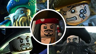 Lego Pirates of the Caribbean: The Video Game - All Bosses/All Boss Fights + ENDING (PS3, Xbox, PC)