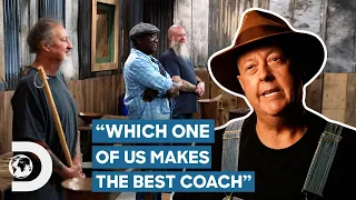 Mark, Digger, and Tim Mentor Underdog Contestants | Moonshiners: Master Distiller