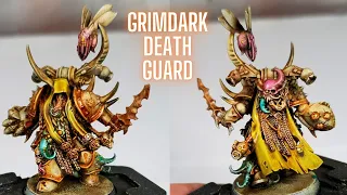 Slap Chop DEATH GUARD! Speed Painting Grimdark style!