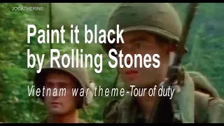The Rolling Stones- Paint it black- Tour of duty/ Lyrics