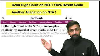 Delhi High Court on NEET 2024 Result Scam | NEET 2024 Latest Update | NTA NEET 2024 Latest News