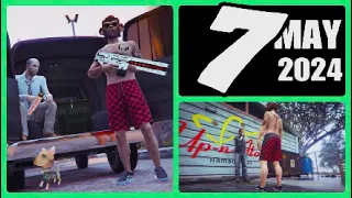 The Gun Van location & Street Dealers today May 7 2024 in GTA 5 (no RAILGUN this week)