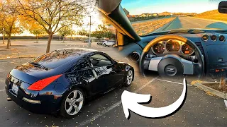 Nissan 350z HR | California Golden-Hour POV Drive!