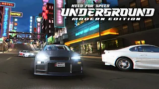 NFS UNDERGROUND - MODERN EDITION 2023 (4K)