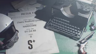 Resident Evil 2 Remake Claire "2nd Run" Hardcore Rank S+ (No Save)
