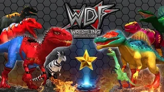 Wrestling dinosaur fight Teaser