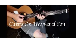 Kelly Valleau - Carry On Wayward Son (Kansas) - Fingerstyle Guitar