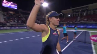 Kerber d Strycova - Dubai Tennis 2018 - R1 WTA Highlights