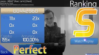 Osu! / MRAZ´ feat.  Larin / Hard / SS / Mouse and Keyboard