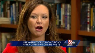 Harvard's rescinds admissions after offensive online posts